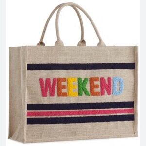 Shiraleah Weekend Jute Tote